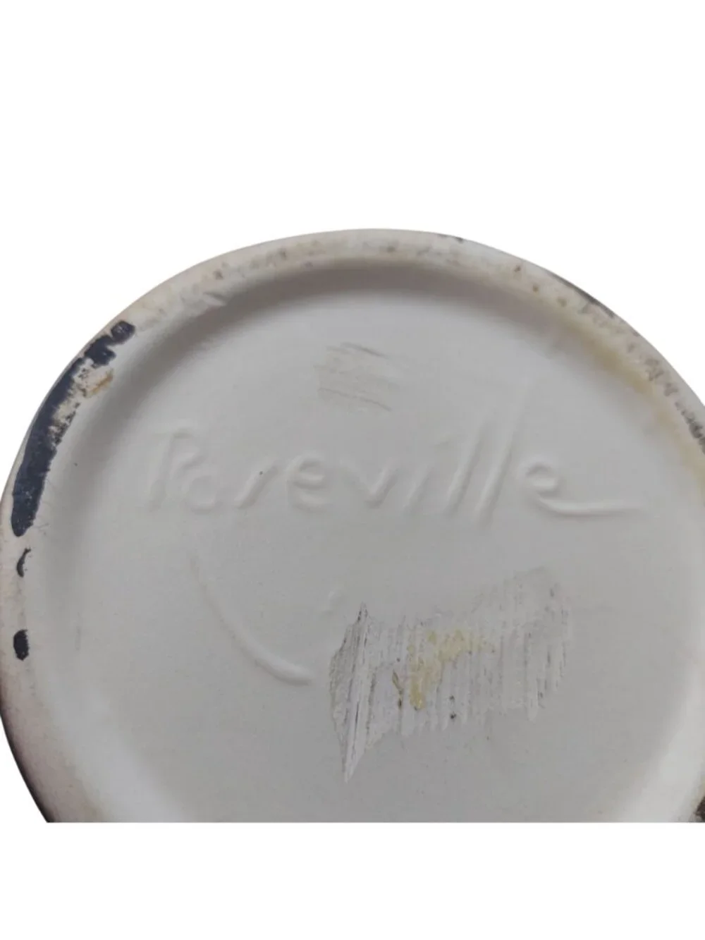 Roseville Pottery Vase Freesia Two Handle Pedestal Floral Vintage Reproduction